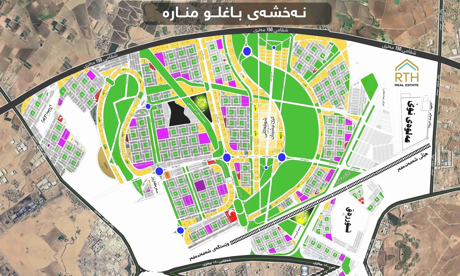 نەخشەی باغلو منارە